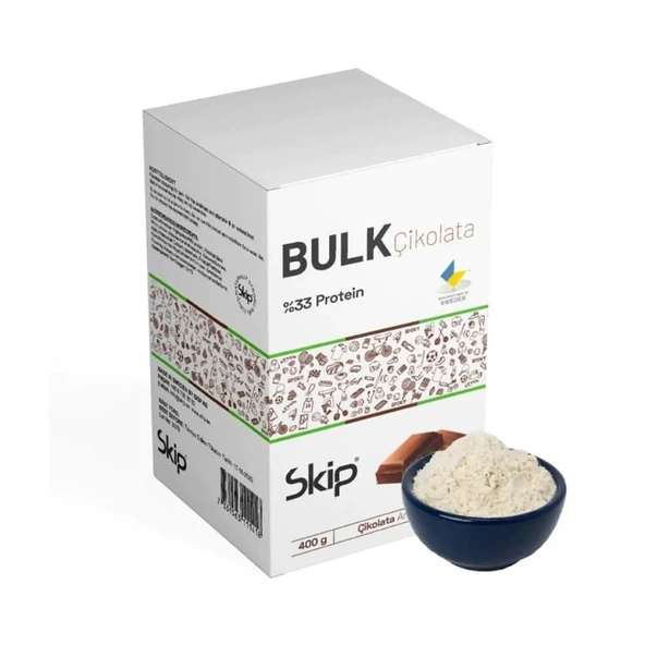 Skip Bulk Çikolatalı Protein Tozu 400g ürün görseli
