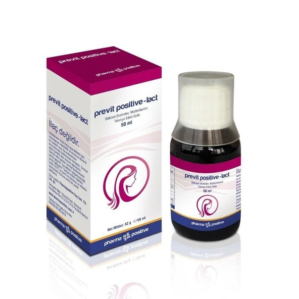 Previt Positive Lact Sıvı Takviye Edici Gıda 50ml ürün görseli