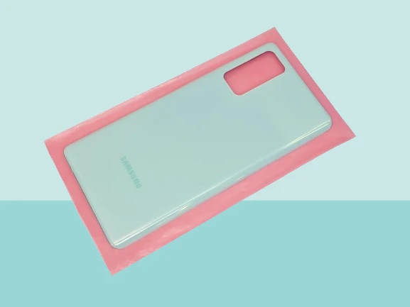 Tkgz - Samsung Galaxy S20 FE Arka Kapak Batarya Kapağı - MAVİ ürün görseli 1