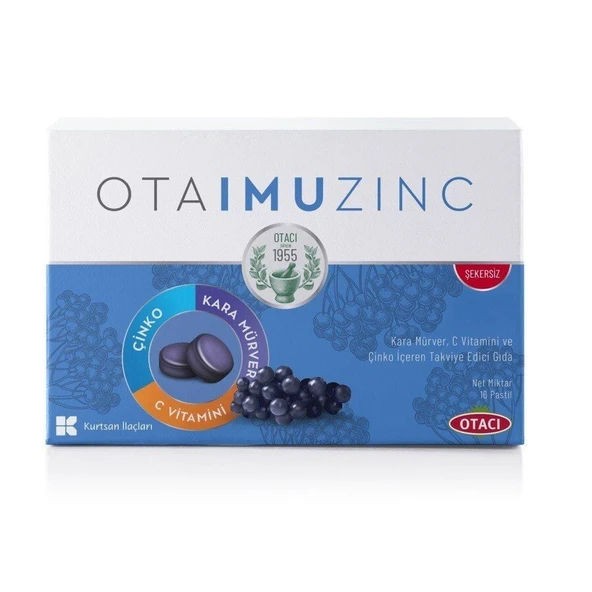 Otacı OtaimuZinc 16 Pastil ürün görseli