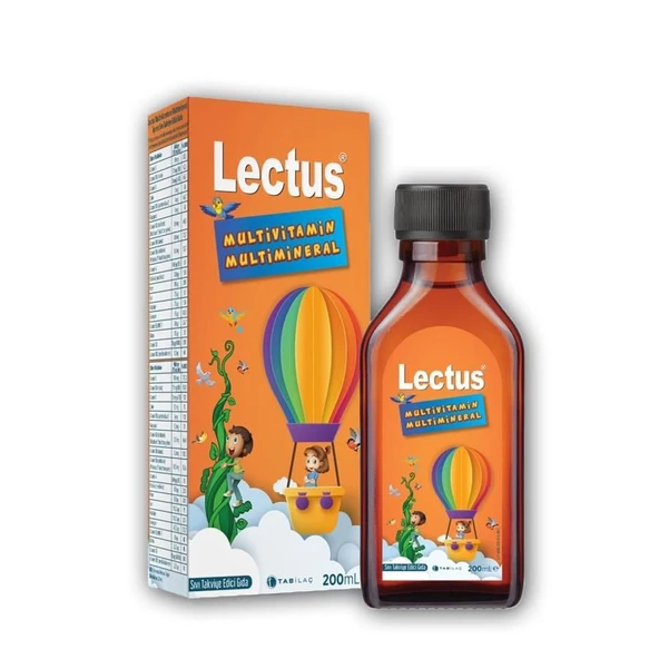 Lectus Multivitamin Mineral Multimineral Sıvı 200ml ürün görseli