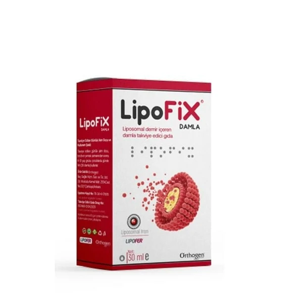 Lipofix 30ml Damla ürün görseli