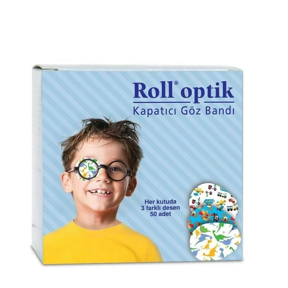 Roll Optik Kapatıcı Göz Bandı ERKEK 50 Adet ürün görseli