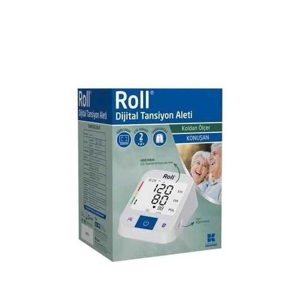 Roll Digital Tansiyon Aleti Koldan Ölçer Konuşan - 1