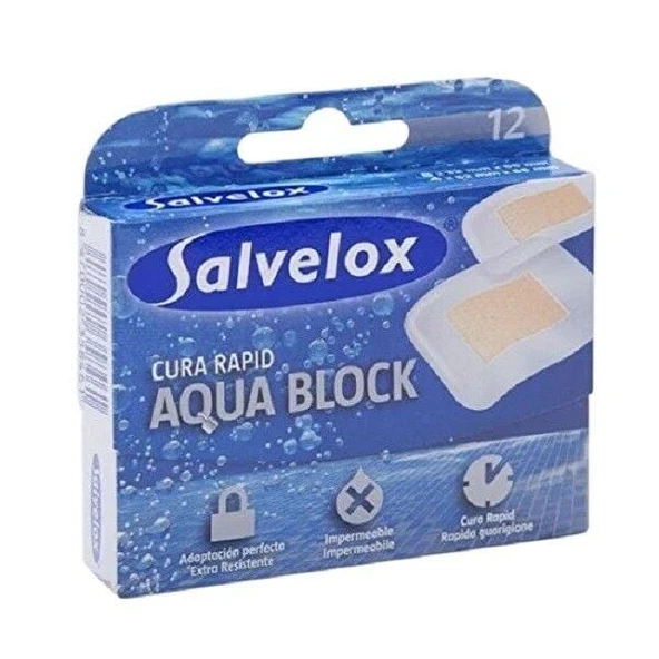 Salvelox Cura Rapid Aqua Block Yara Bandı 12 Adet ürün görseli