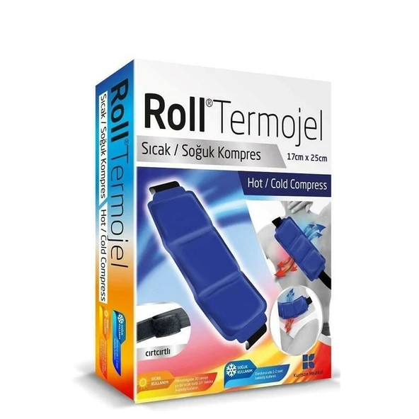 Roll Termojel Sıcak Soğuk Kompres Bel Sırt Karın 17x25cm ürün görseli