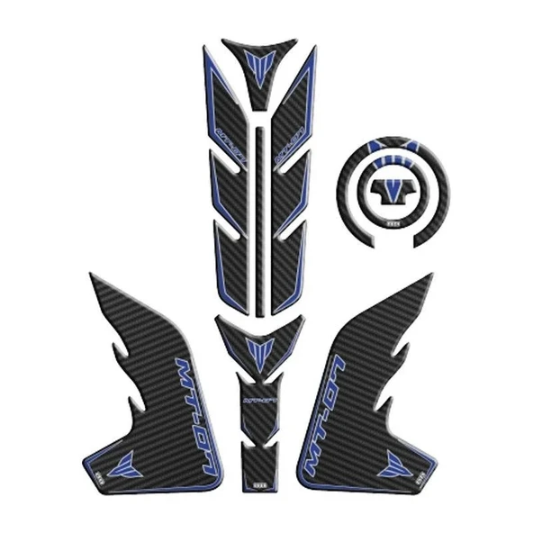 YAMAHA MT07 2018 - 2020 UYUMLU TANK PAD SET
