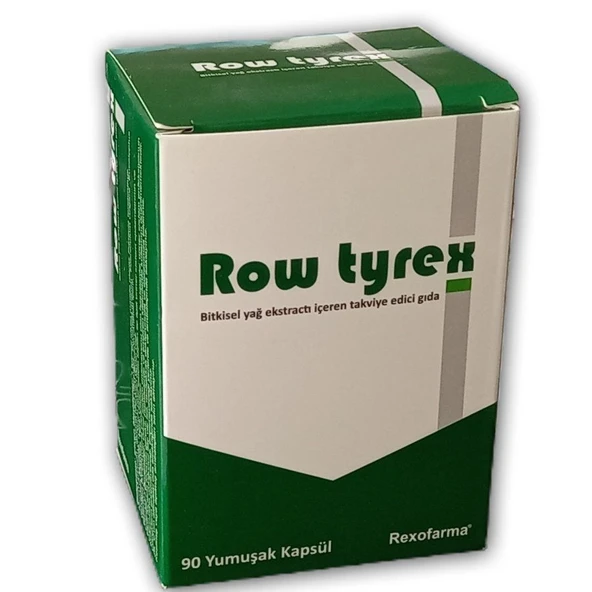 Row Tyrex Bitkisel Yağ içerikli Takviye Edici Gıda 90 Kapsül ürün görseli