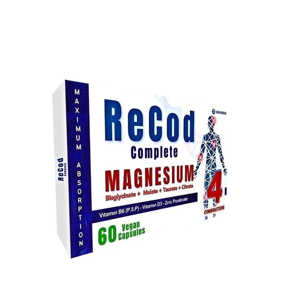 Recod Complete Magnezyum 60 Kapsül ürün görseli