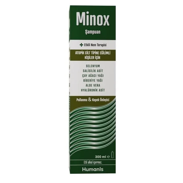Minox Şampuan Atopik Cilt Tipine Eğilimli 300ml ürün görseli