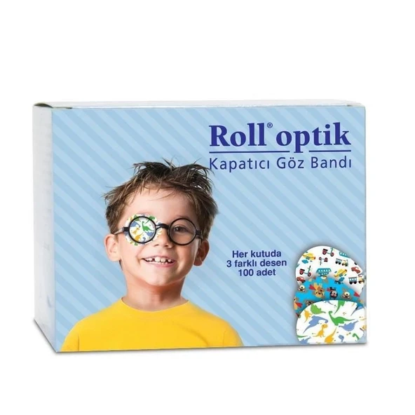 Roll Optik Kapatıcı Göz Bandı ERKEK 100 Adet ürün görseli