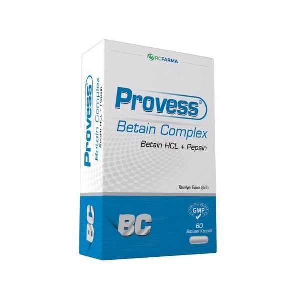 Provess Betain Complex 60 Kapsül ürün görseli