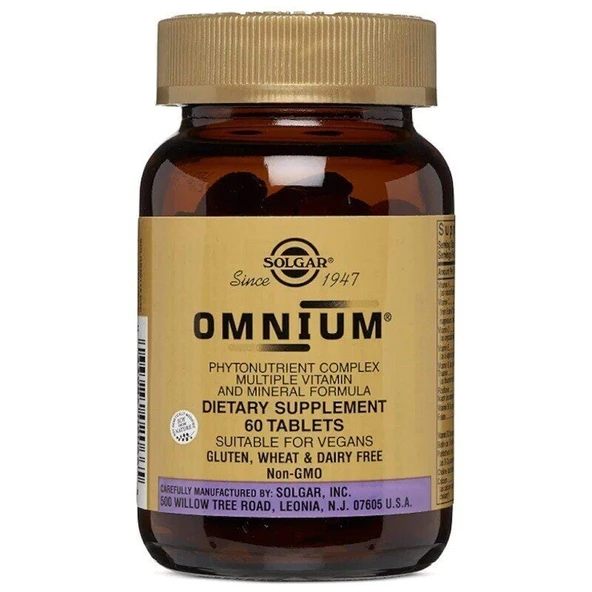 Solgar Omnium 60 Tablet ürün görseli