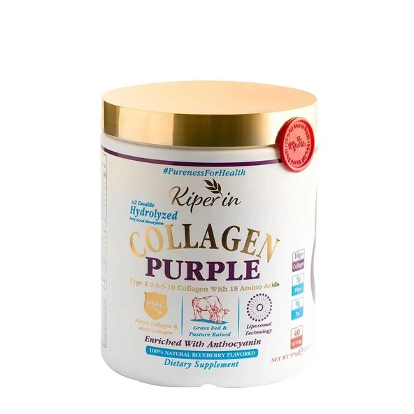 Kiperin Purple Collagen Powder 576gr ürün görseli
