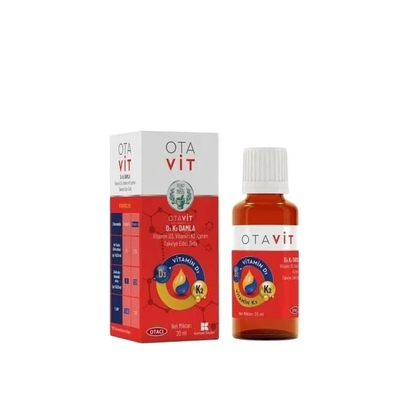 OtaVit Vitamin D3K2 Damla 20 ML ürün görseli