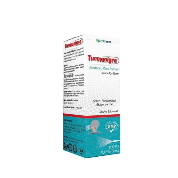 Turmenigra Boğaz Spreyi 30ml ürün görseli