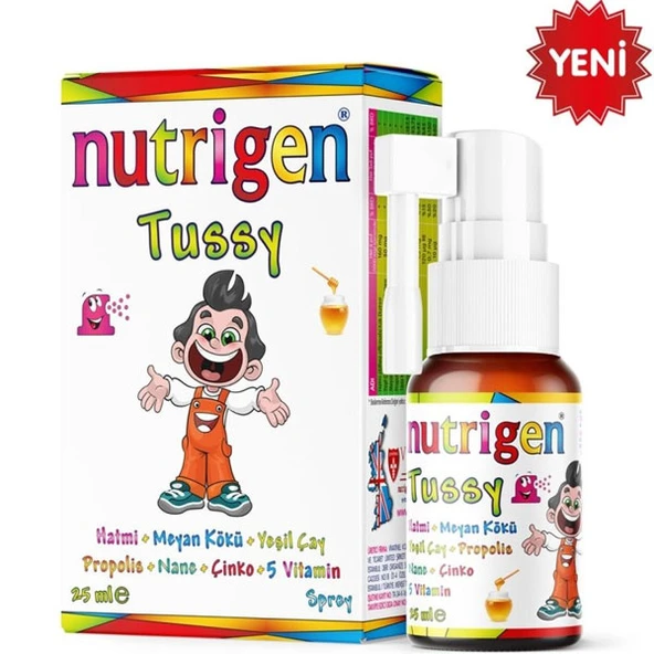 Nutrigen Tussy Boğaz Spreyi 25 ML ürün görseli