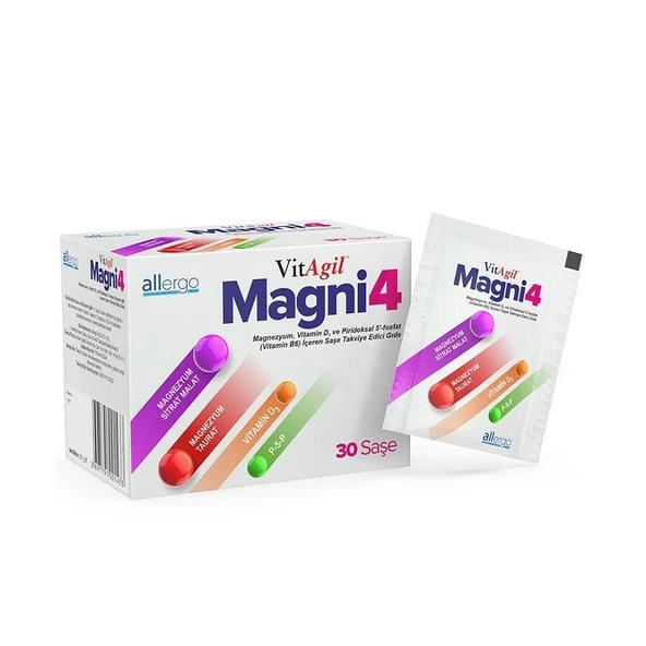 Vitagil Magni4 30 Saşe ürün görseli