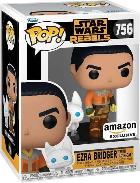 Funko Star Wars Rebels Ezra Bridger Loth Kedisi Figürü