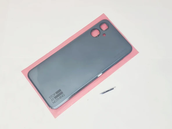 Tkgz - Tecno SPARK 9T FULL KASA Arka Kapak Batarya Kapağı - SİYAH - Resim 2