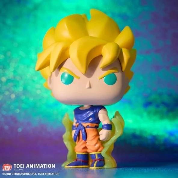 Funko Pop Animation: Dragonball Z - Super Saiyan Goku Figür - 5