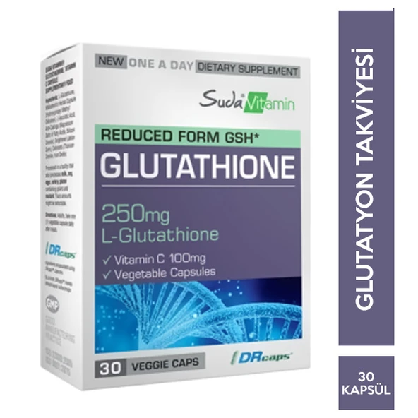 Suda Vitamin Glutathione 30 Kapsül ürün görseli