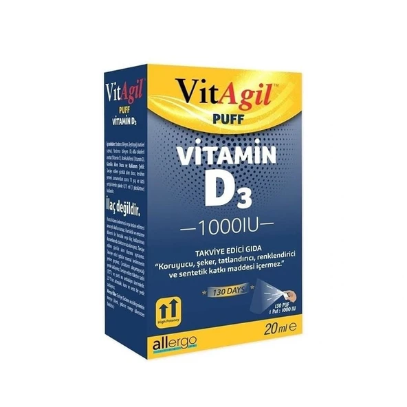 Vitagil Vitamin D3 1000IU Sprey ürün görseli
