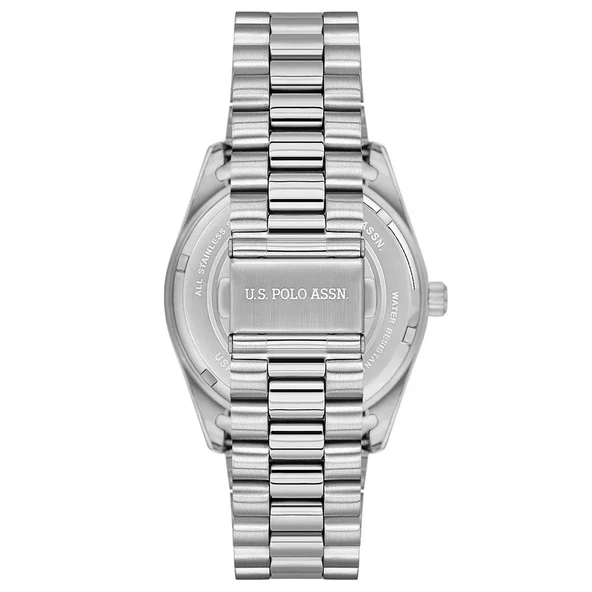U.S. POLO ASSN. USPA1100-04 YEŞİL KADRAN ÇELİK ERKEK KOL SAATİ - Resim 3