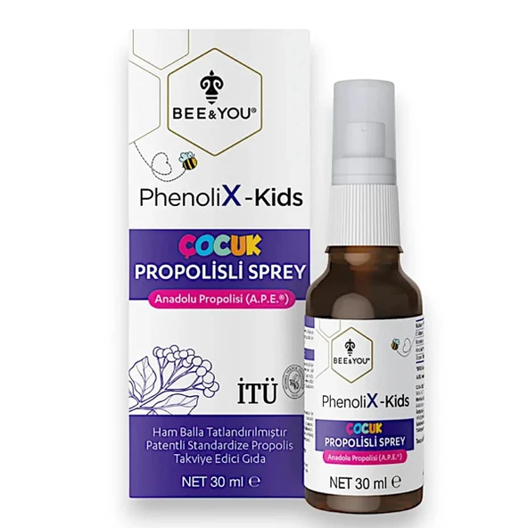 Bee You Phenolix Kids Boğaz Spreyi 30 ML ürün görseli