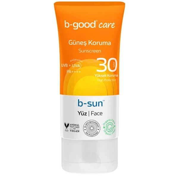 B Good Güneş Kremi Yüz İçin SPF 30 50 ml ürün görseli
