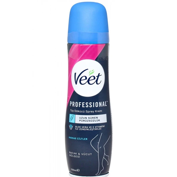 Veet Smooth Fresh Hassas Ciltler İçin Tüy Dökücü Sprey 150 ml - 1