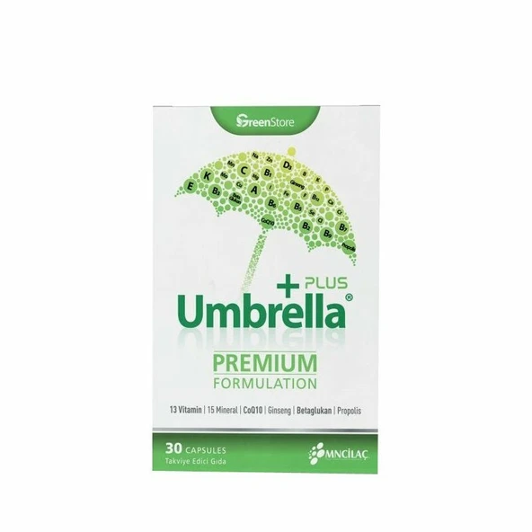 Umbrella Plus Premium 30 Kapsül ürün görseli