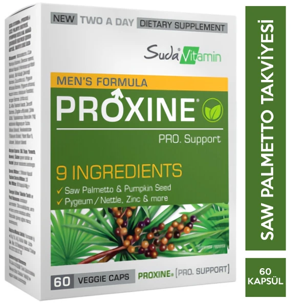 Suda Vitamin Proxine Mens Formula 60 Kapsül ürün görseli