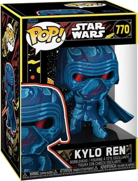 Funko Pop Star Wars: Star Wars Episode 7 - Kylo Ren Figür - (Retro)