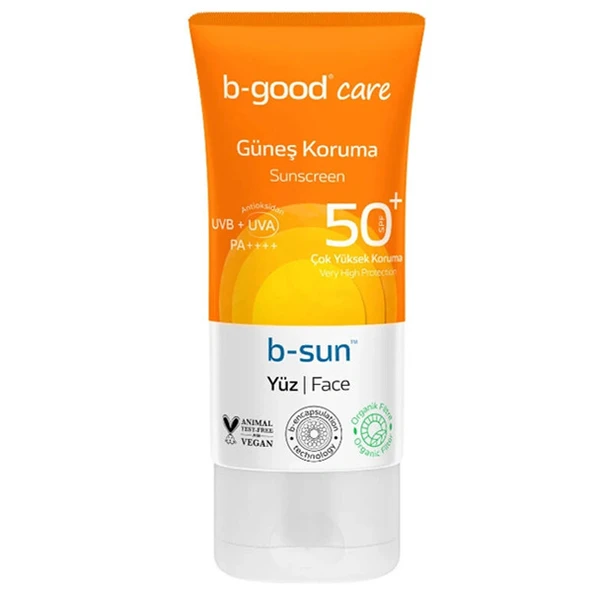 B Good Güneş Kremi Yüz SPF50 50 ml ürün görseli