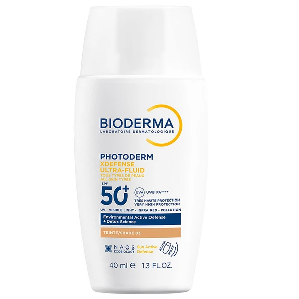Bioderma Photoderm XDefense Spf50+ Tüm Cilt Tipleri İçin Renkli Güneş Kremi 40 ml - Golden ürün görseli