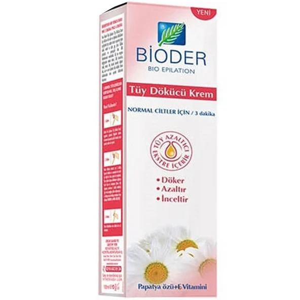 Bioder Tüy Dökücü Krem Normal Cilt 100 ML ürün görseli
