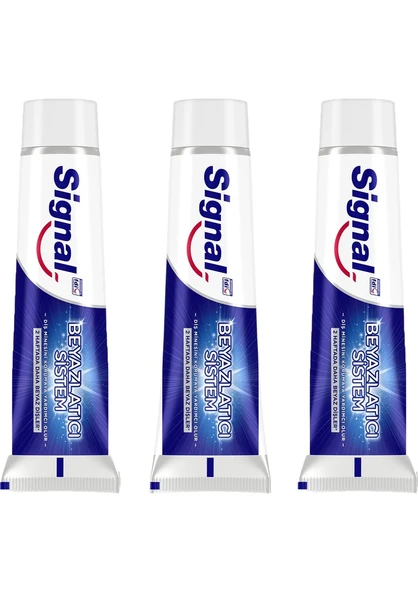 Signal Sistem 50 ml Diş Macunu 3 Adet - 3
