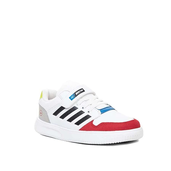 Moda Ayakkabı B-74 Beyaz Erkek Çocuk Rahat Spor Ayakkabı - 3