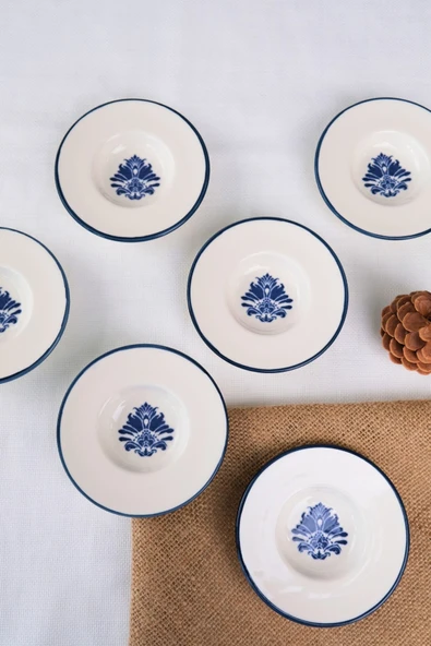 Tabak Evi Porselen Stella Çay Tabağı Seti 12cm 6 Parça BNS6CTPRS1214 - 3