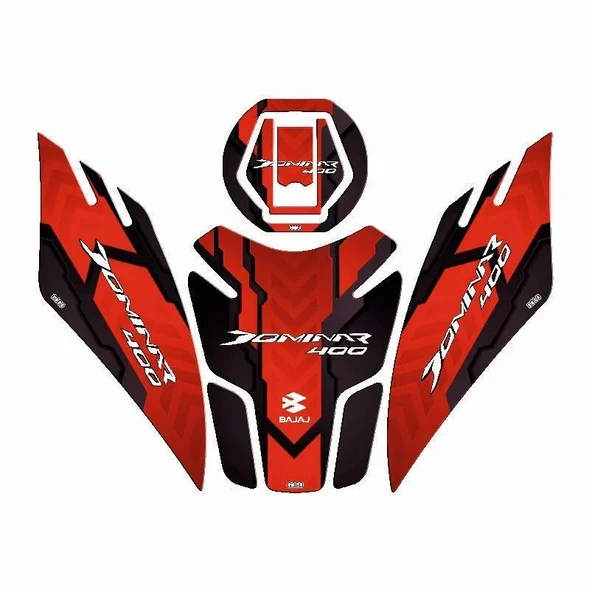 BAJAJ DOMiNAR 400 2017 - 2024 UYUMLU Tank Pad Set - 1