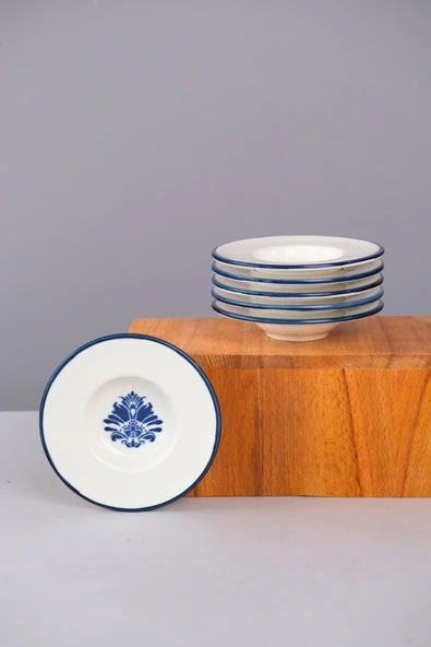 Tabak Evi Porselen Stella Çay Tabağı Seti 12cm 6 Parça BNS6CTPRS1214 - 6