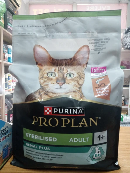 Pro Plan Kısırlaştırılmış Kuru Kedi Maması SOMONLU 3 KG - 1