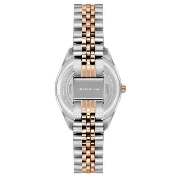 U.S. POLO ASSN. USPA2112-06 ROSE GOLD KADIN KOL SAATİ - Resim 3