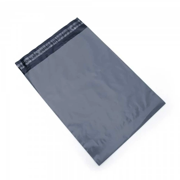 24x30 5cm Cepsiz Gri Ekonomik Kargo Poşeti 100 Adet - 2