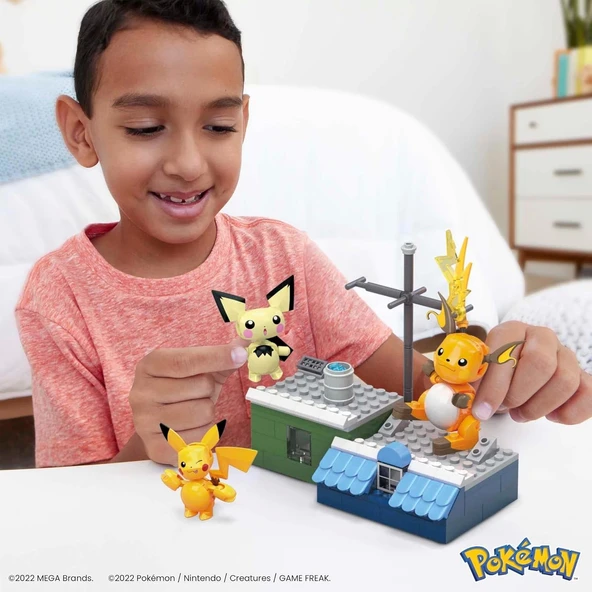 Mega Pokemon Pikachu Dönüşüm Seti HKT23 - 2