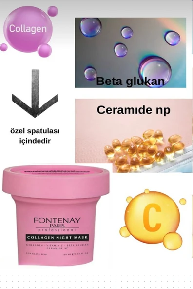 Fontenay Collagene Gece Uyku Maskesi 100ml - 2