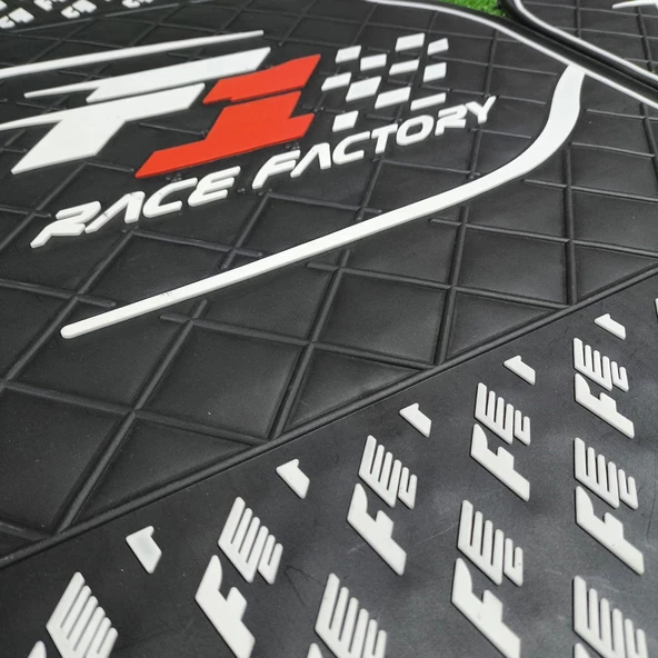 Üniversal F1 Latex Kauçuk-5 parça-Paspas-Kaydırmaz Taban-1.Sınıf İthal Ürün - 3