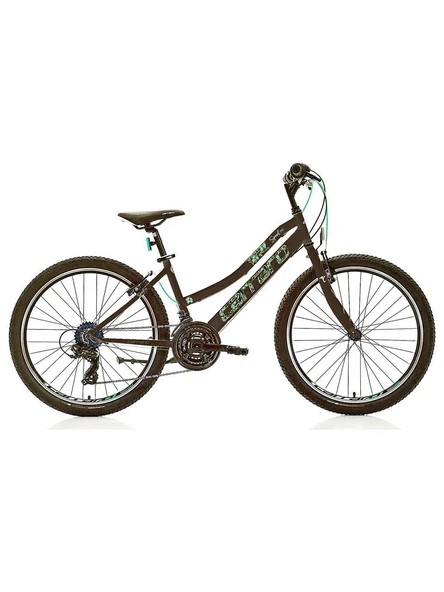 Carraro Speed 26 Jant 380H 21V V Fren Dağ Bisikleti Mat Siyah Turkuaz - 2