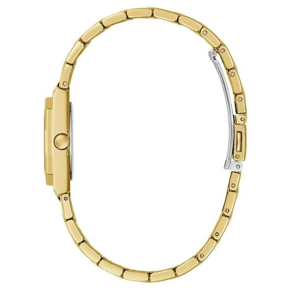 GUESS GUGW0931L2 ALTIN KAPLAMA TAŞLI KADIN KOL SAATİ - 2